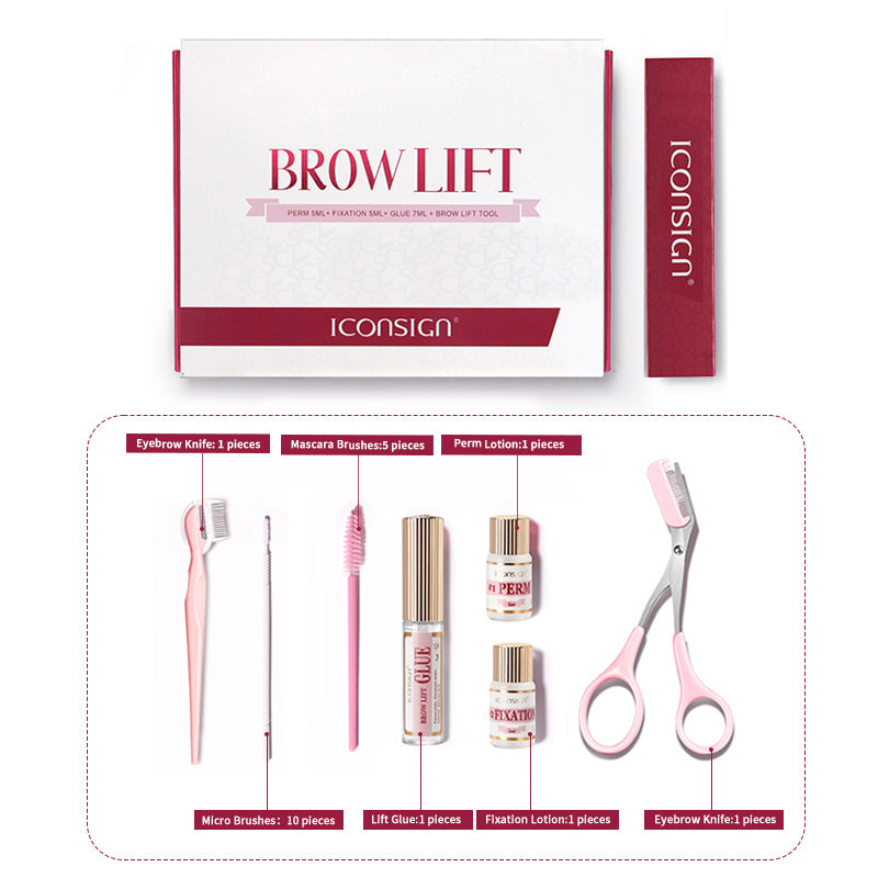 DIY Brow Lamination Eyebrow Kit 45-60 Days ICONSIGN Professional Beauty Makeup Tool Home Use DIY Brow Lamination Eyebrow Kit 45-60 Days ICONSIGN Professional Beauty Makeup Tool Home Use